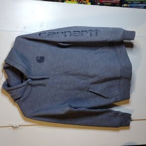COPY - Gray weave Carhartt hoodie women's medium